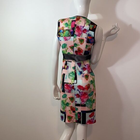 Clover Canyon Sheath Dress Floral Scuba Sz Small - Picture 2 of 4
